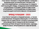 МУНИЦИПАЛЬНЫЙ ЭТАП РЕСПУБЛИКАНСКОГО КОНКУРСА «ПРЕДПРИНИМАТЕЛЬ ГОДА-2023»